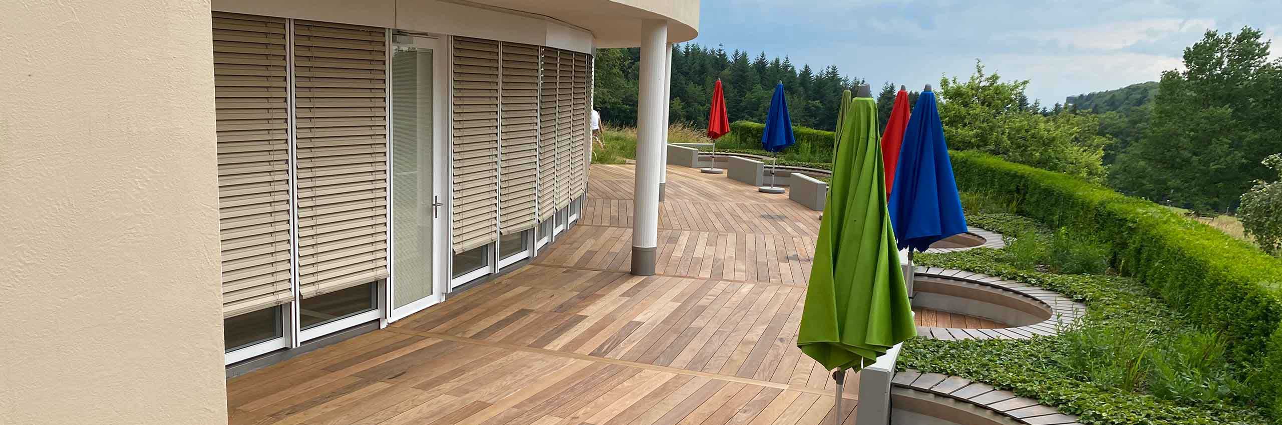 Terrasse réalisé en bois
